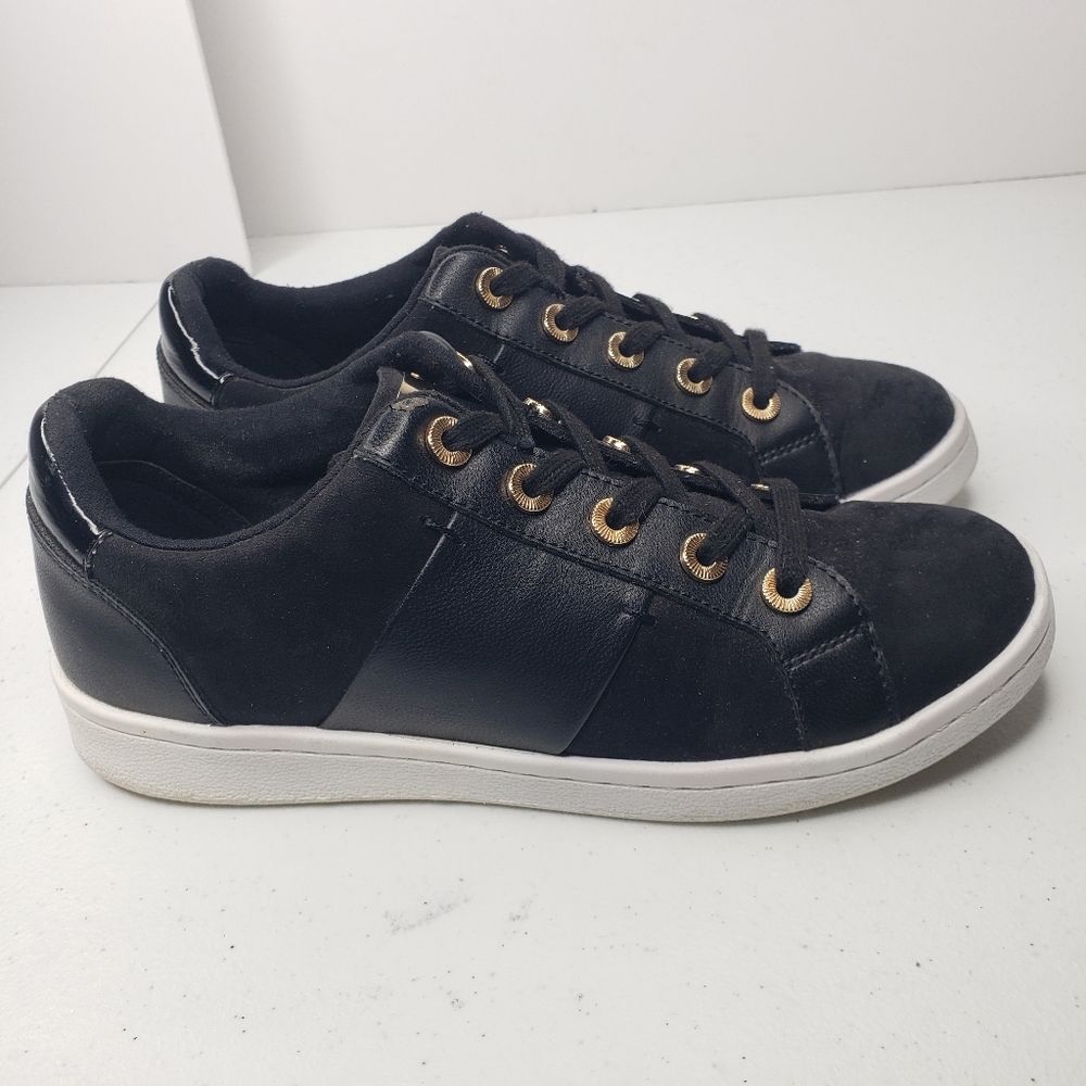 Aldo Black Lace Up Women's Size 8